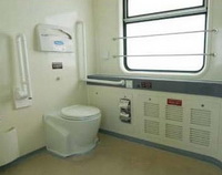 青蔵鉄道-洋式トイレ